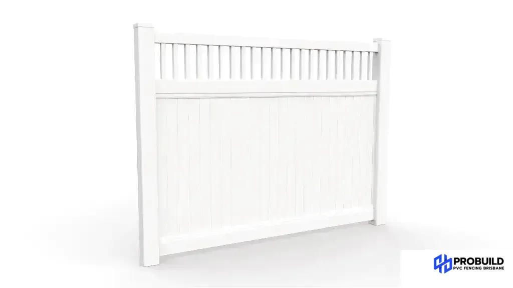 Stradbroke Partial Privacy PVC Fence Panel Kit