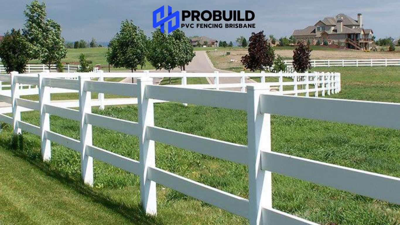 PVC Horse Fence Brisbane